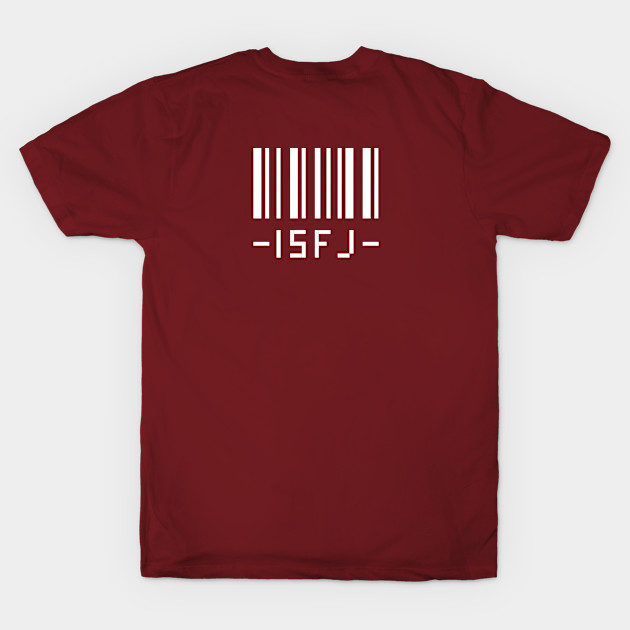 -ISFJ- Barcode by The MBTI Shop